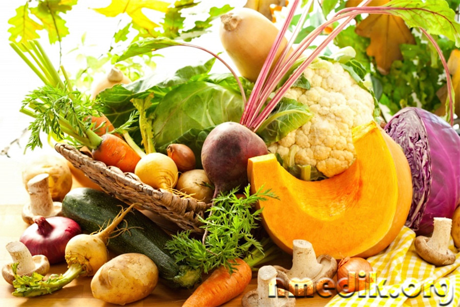 Овощи для вегетарианской диеты